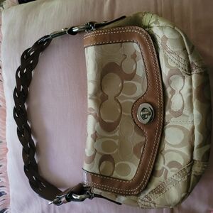 Coach Tan and Brown Women's Bag
